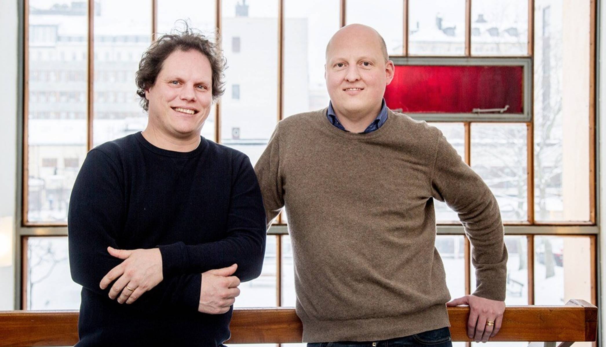 An image of Gustav and Mattias – the researchers and founders behind Lexplore