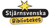 Stjärnsvenska biblioteket logga